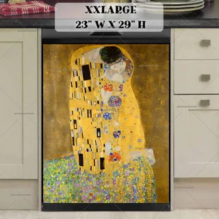 Preview of The Kiss by Gustav Klimt magnet in XX Large size.