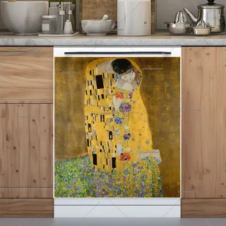 Preview of The Kiss by Gustav Klimt magnet.