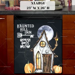 Preview of Haunted Hill Inn magnet in Extra Large size.