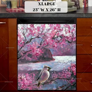 Preview of Cherry Tree Blooming magnet in Extra Large size.