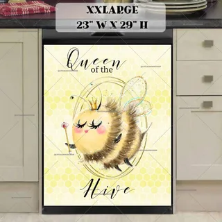 Preview of Cute Queen Bee magnet in XX Large size.