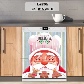 Preview of Santa's Cookies magnet in Large size.