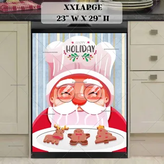 Preview of Santa's Cookies magnet in XX Large size.