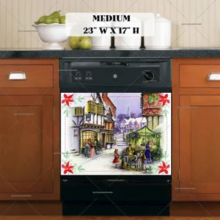 Preview of Victorian Town Square magnet in Medium size.