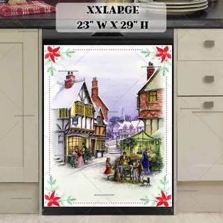 Preview of Victorian Town Square magnet in XX Large size.