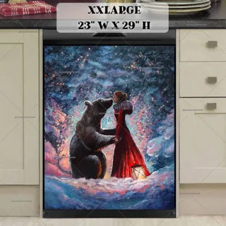 Preview of The Maiden and a Bear magnet in XX Large size.