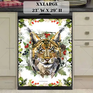 Preview of Scandinavian Winter Lynx magnet in XX Large size.