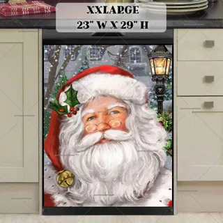 Preview of Beautiful Santa Claus Portrait magnet in XX Large size.