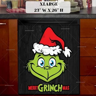 Preview of Happy Grinch-mas! magnet in Extra Large size.