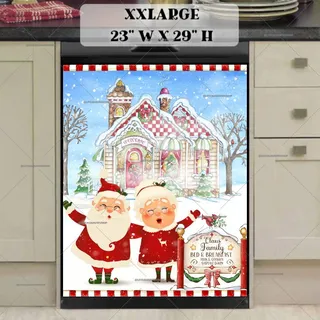 Preview of Claus Family Bed & Breakfast magnet in XX Large size.