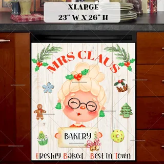 Preview of Mrs Claus Bakery magnet in Extra Large size.