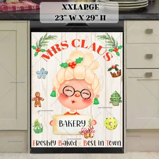 Preview of Mrs Claus Bakery magnet in XX Large size.