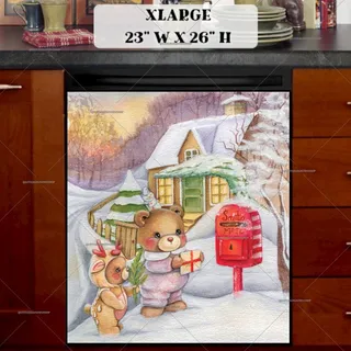 Preview of Little Bears' Letters to Santa magnet in Extra Large size.