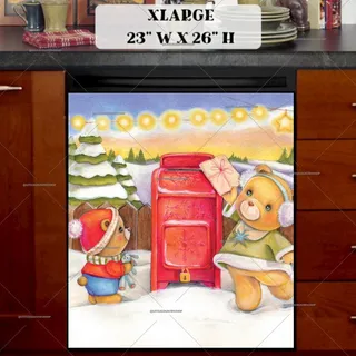 Preview of little Bears' Letters to Santa #2 magnet in Extra Large size.