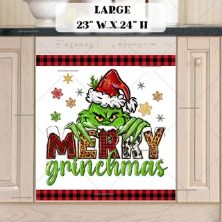 Preview of Merry Grinchmas! magnet in Large size.