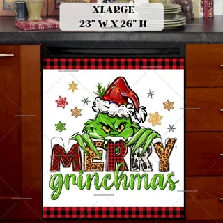 Preview of Merry Grinchmas! magnet in Extra Large size.