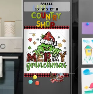 Preview of Merry Grinchmas! magnet in Small size.