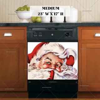 Preview of Santa's Secret magnet in Medium size.