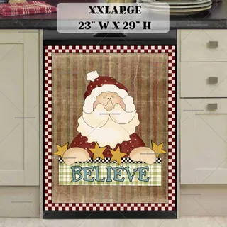 Preview of Country Farmhouse Santa magnet in XX Large size.