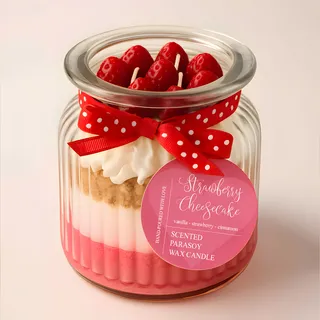 Preview of Strawberry Cheesecake Candle.