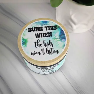 Preview of Funny Mother’s Gift Candle.
