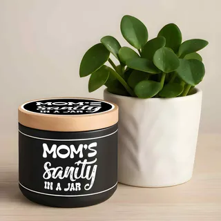 Preview of Mom’s Sanity in a Jar Candle.