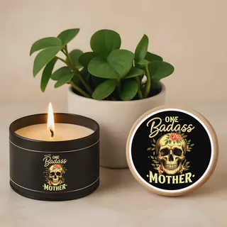 Preview of You are One Badass Mother Candle.
