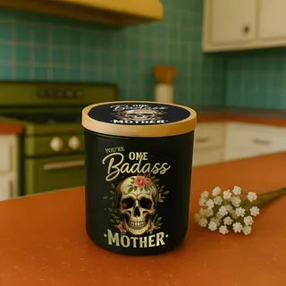 Preview of You are One Badass Mother Candle.