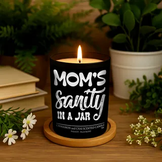 Preview of Mom’s Sanity in a Jar Candle.