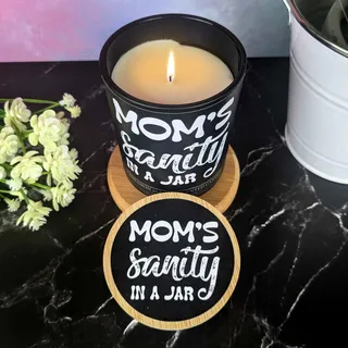 Preview of Mom’s Sanity in a Jar Candle.