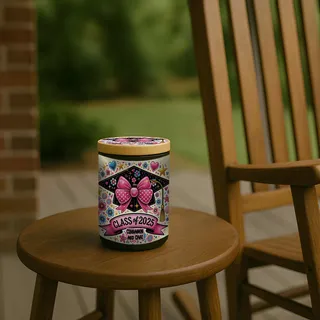 Preview of Graduation Gift Candle.