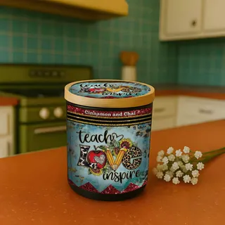 Preview of Teacher’s Gift Candle.