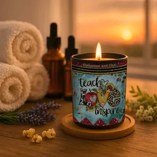 Preview of Teacher’s Gift Candle.