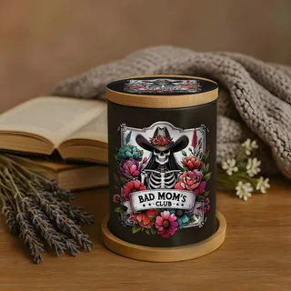 Preview of Bad Mom’s Club Candle.
