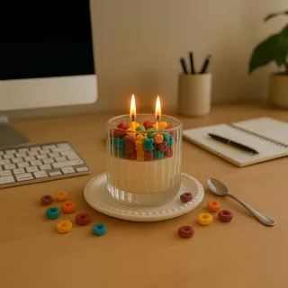 Preview of Fruit Cereal Candle.