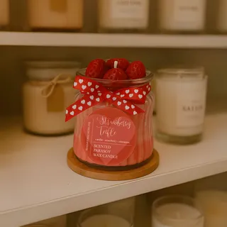 Preview of Strawberry Trifle Candle.