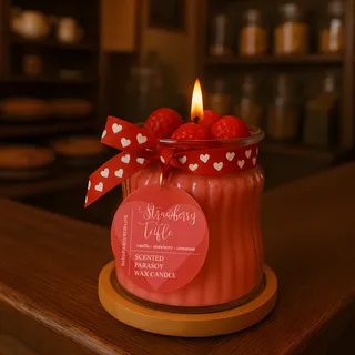 Preview of Strawberry Trifle Candle.