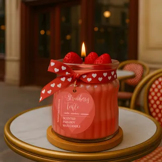 Preview of Strawberry Trifle Candle.