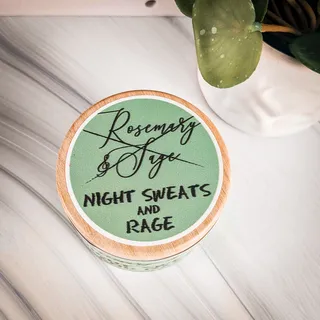 Preview of Funny Menopause Candle.