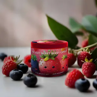Preview of The Very Merry Berry Candle.