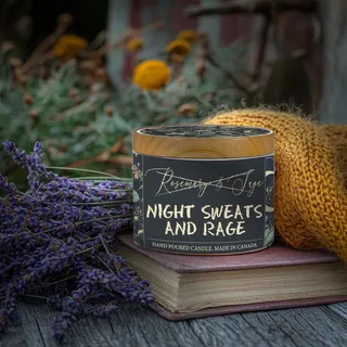 Preview of Funny Menopause Candle.