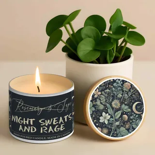 Preview of Funny Menopause Candle.