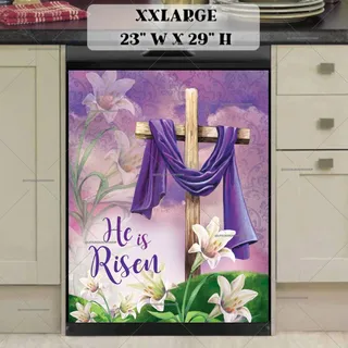 Preview of Christian Easter Design with a Cross magnet in XX Large size.