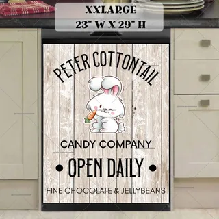 Preview of Peter Cottontail Candy Company magnet in XX Large size.