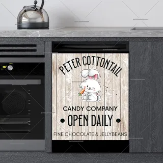 Preview of Peter Cottontail Candy Company magnet.