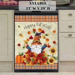 Preview of Autumn Pumpkin Gnomes #1 magnet in XX Large size.