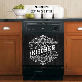 Preview of The Witch's Kitchen magnet in Medium size.