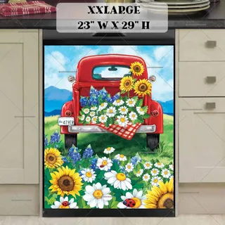 Preview of Pioneer Woman Summer Truck magnet in XX Large size.