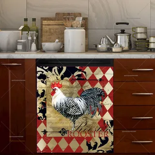 Preview of Vintage Farmhouse Rooster magnet.