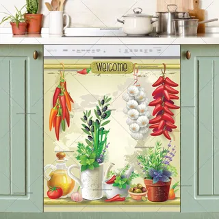 Preview of Mediterranean Kitchen Design magnet.